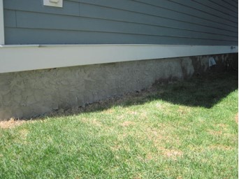 Masonry restoration after completion